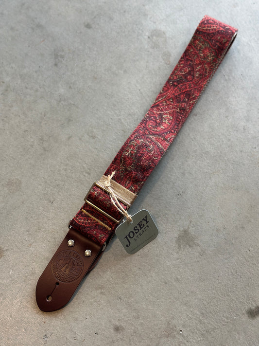 Josey Straps “Cardinal” Guitar Strap
