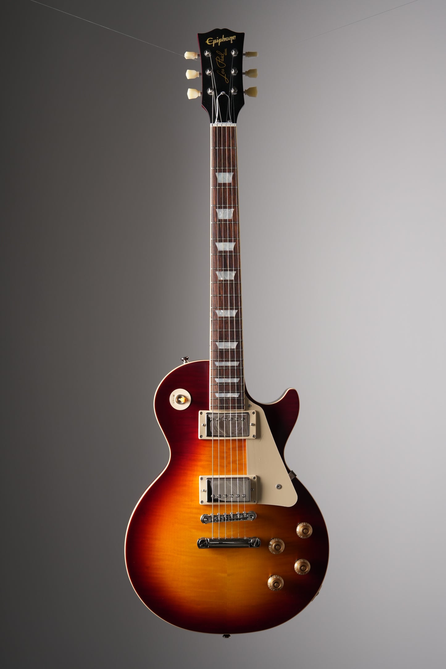 Epiphone "Inspired by Gibson Custom Shop" 1959 Les Paul Standard Electric Guitar - Factory Burst, w/ OHSC