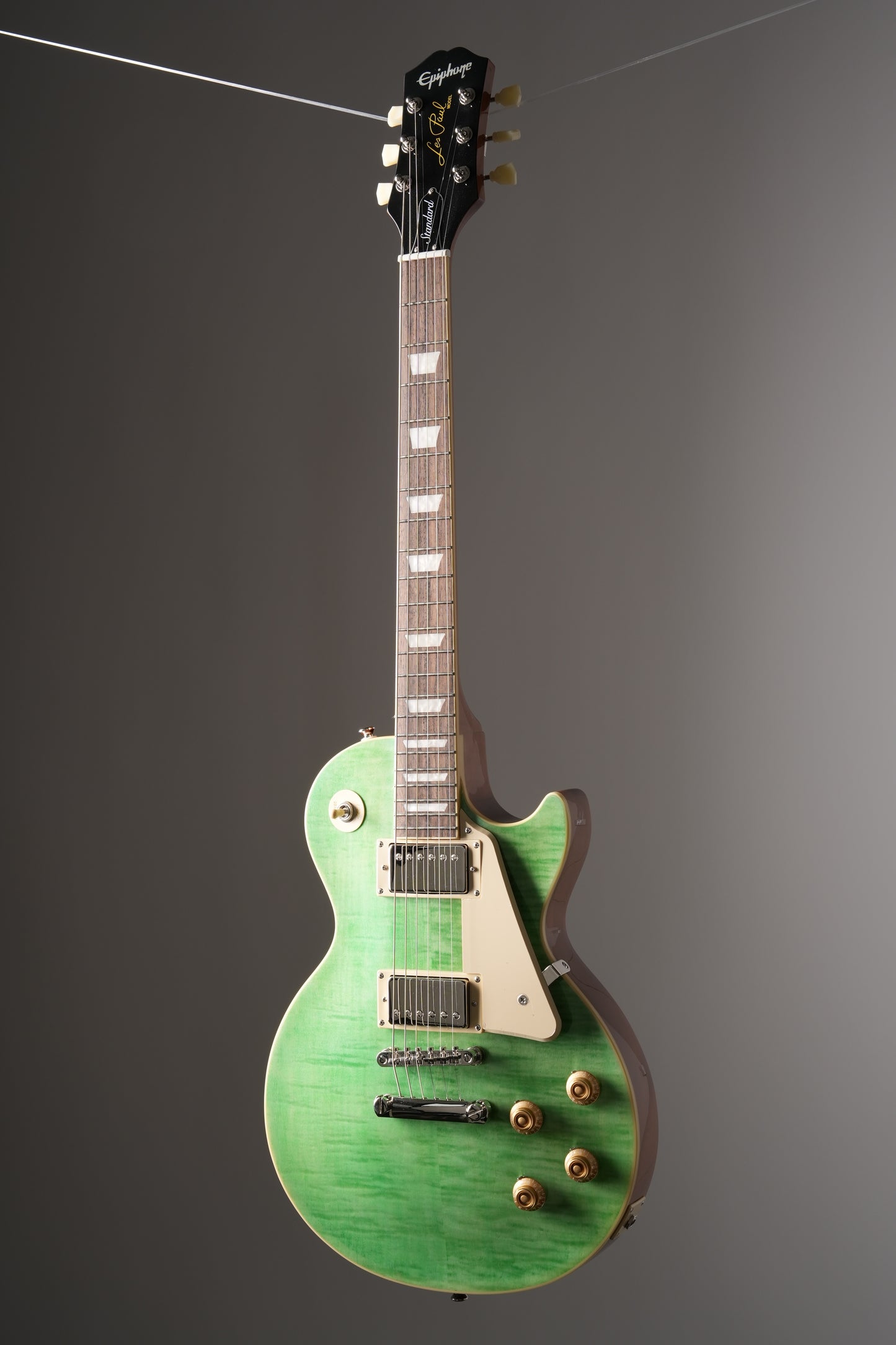 Epiphone Les Paul Standard 50s Figured - Seafoam Green (w/case)