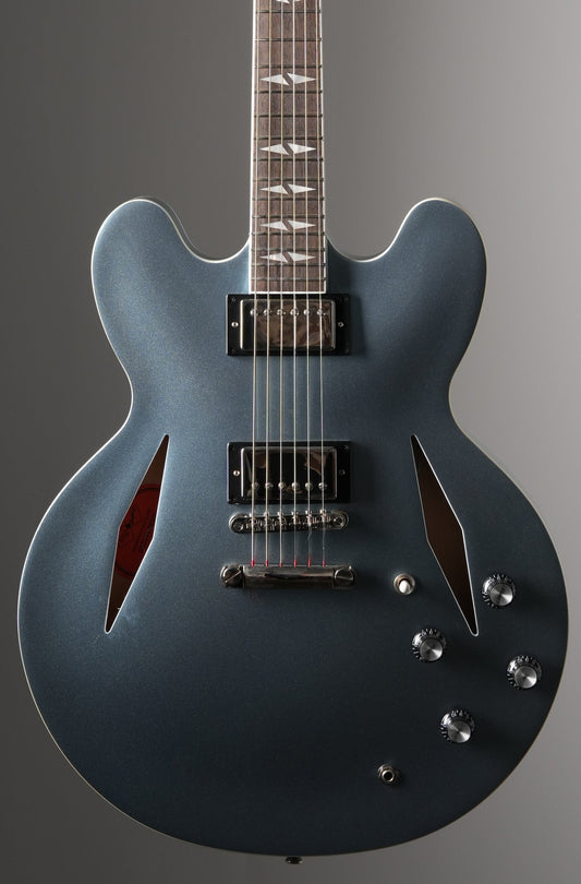 Epiphone Dave Grohl Signature DG-355 Semi-Hollow Electric Guitar - Pelham Blue, w/ OHSC