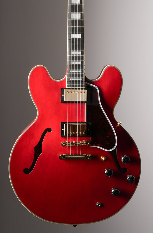 Epiphone "Inspire by Gibson Custom Shop" 1959 ES-355 Semi-Hollow Electric Guitar - Cherry, w/ OHSC