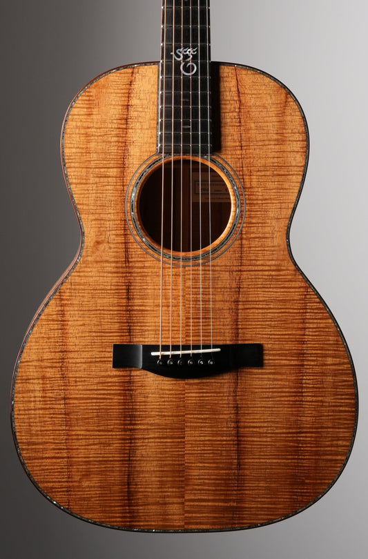 Santa Cruz Koa Slothead 000-42 12 Fret