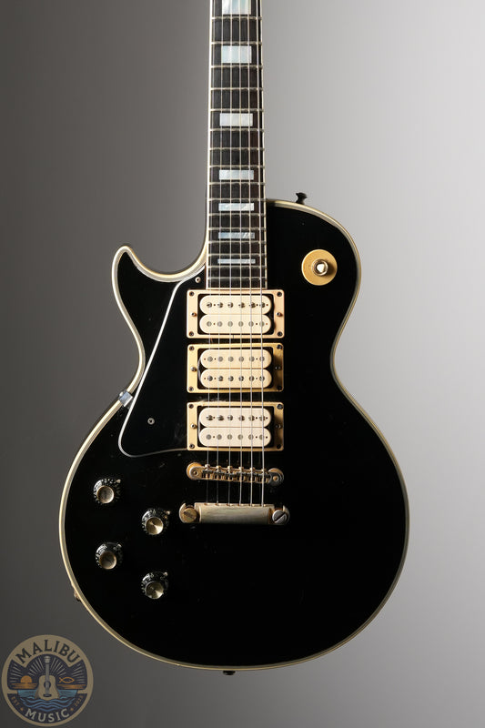 Gibson (1976) Les Paul Custom (Left Handed) - Ebony