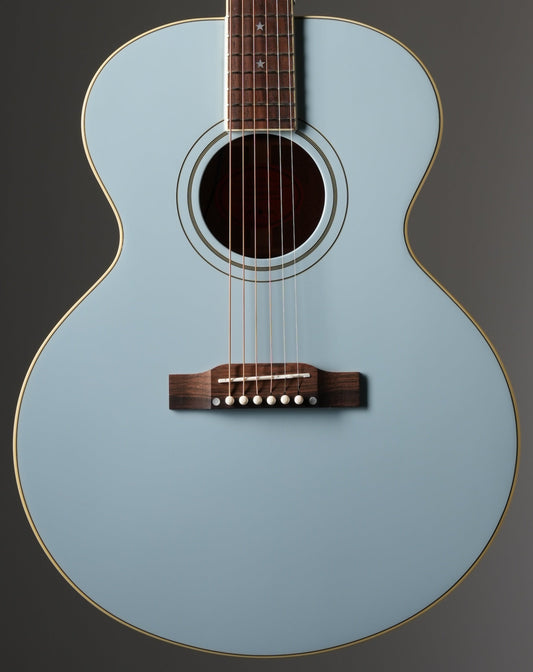 Epiphone "Inspired by Gibson Custom Shop" J-180 LS Acoustic Electric Guitar - Frost Blue, incl. OHSC