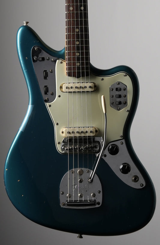 Fender (1965) Jaguar Electric Guitar - Lake Placid Blue, w/ HSC