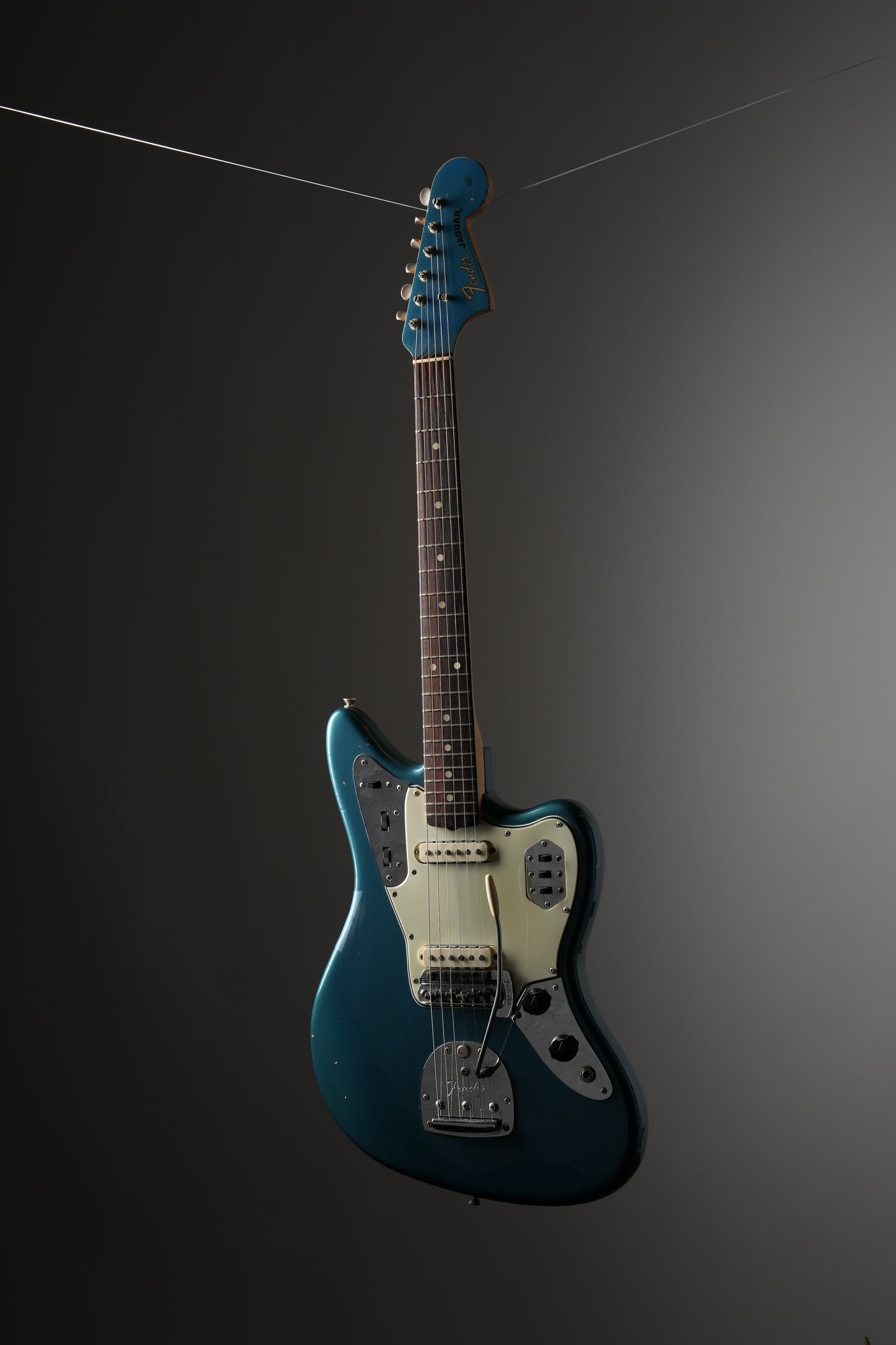 Fender (1965) Jaguar Electric Guitar - Lake Placid Blue, w/ HSC