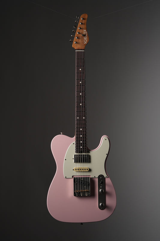 Schecter USA Custom Shop PT Wembley Studio Electric Guitar - Shell Pink Aged Nitro, w/ OHSC