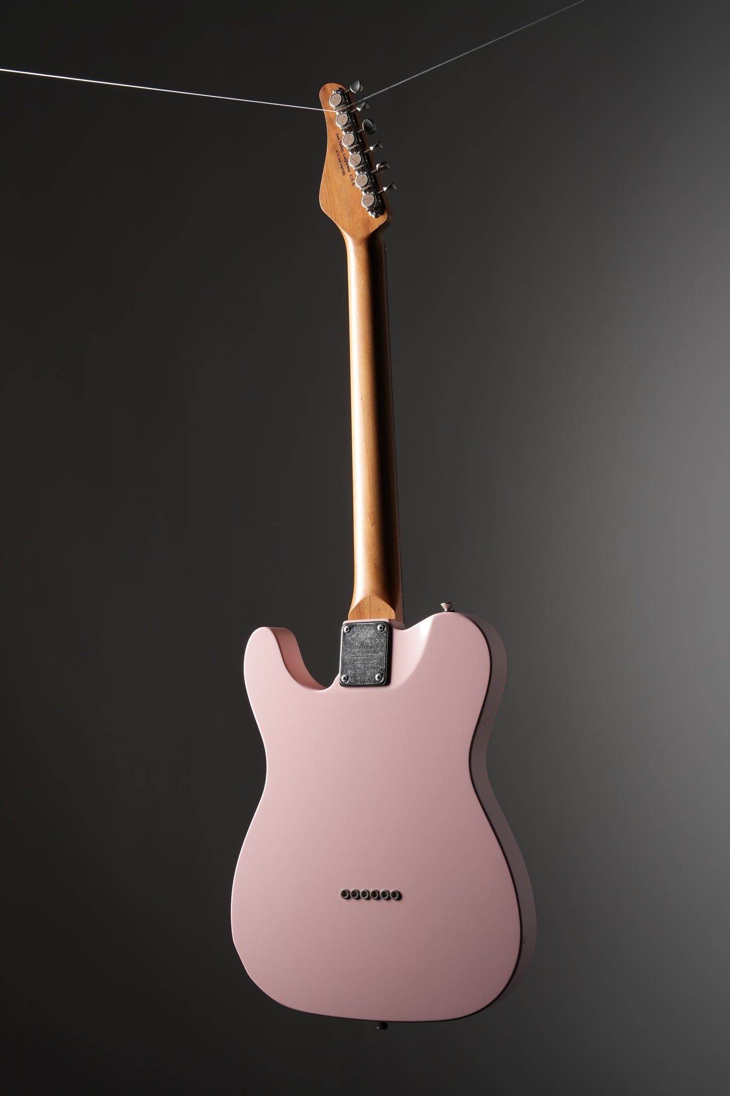 Schecter USA Custom Shop PT Wembley Studio Electric Guitar - Shell Pink Aged Nitro, w/ OHSC