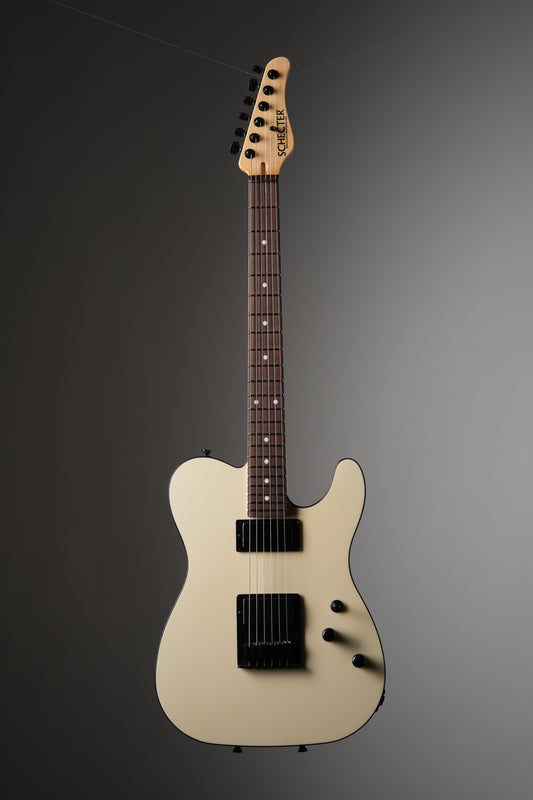 Schecter USA Custom Shop PT HH Vintage Electric Guitar - Vintage White, w/ OHSC
