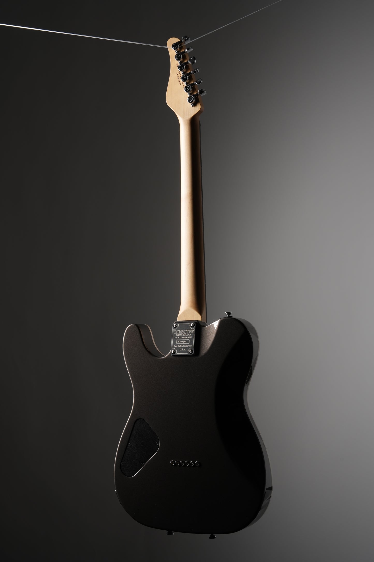 Schecter PT GT Special (Black W. Racing Stripe)