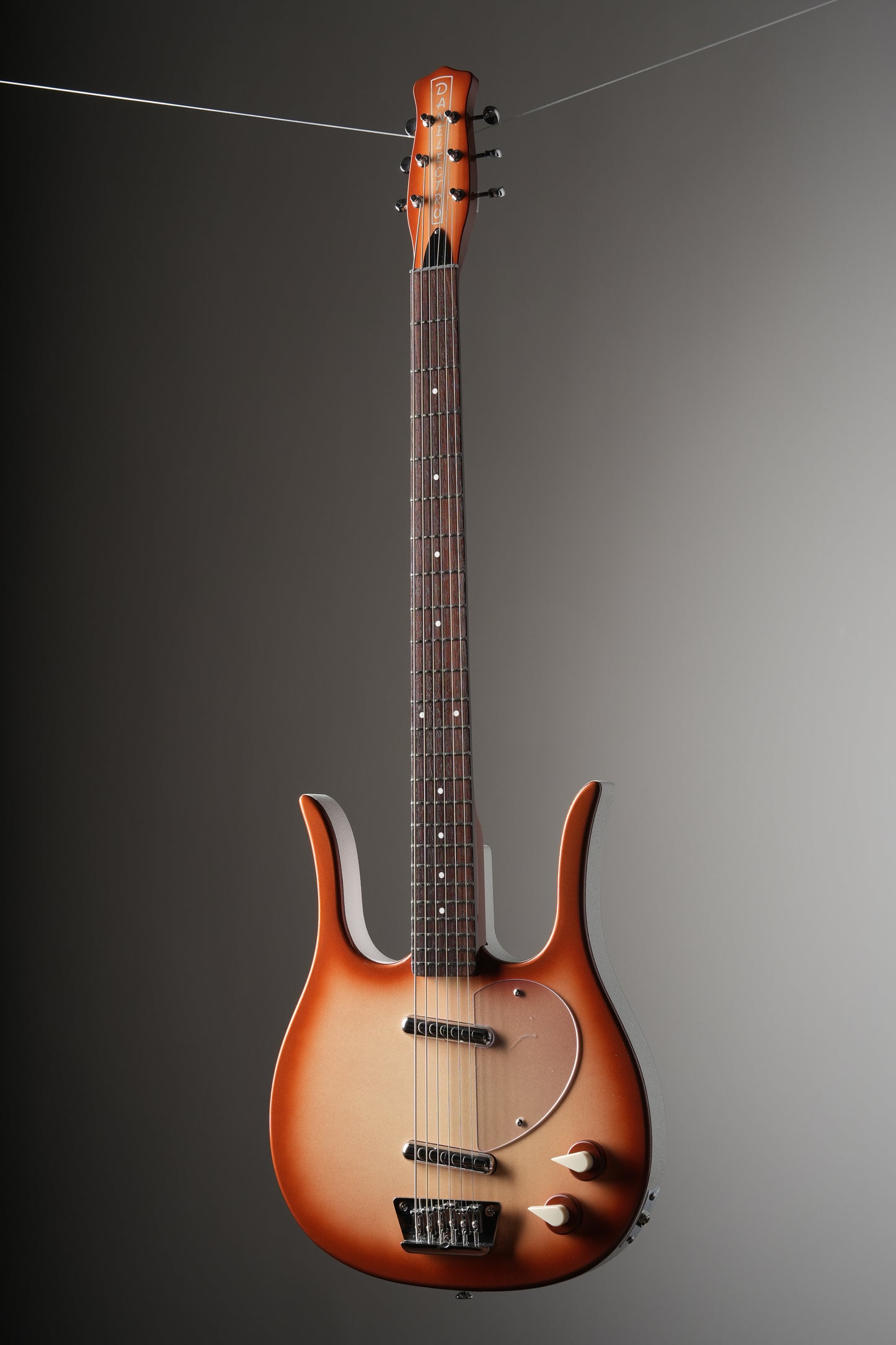 Danelectro Longhorn Baritone Electric Guitar - Copperburst