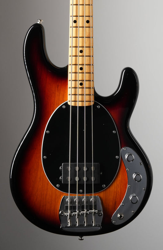 Ernie Ball Music Man Retro 70s StingRay Electric Bass - Vintage Sunburst, w/ Original Mono Soft Case