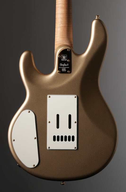 Ernie Ball Music Man StingRay II Cory Wong Signature Electric Guitar - Cashmere, w/ Original Mono Soft Case