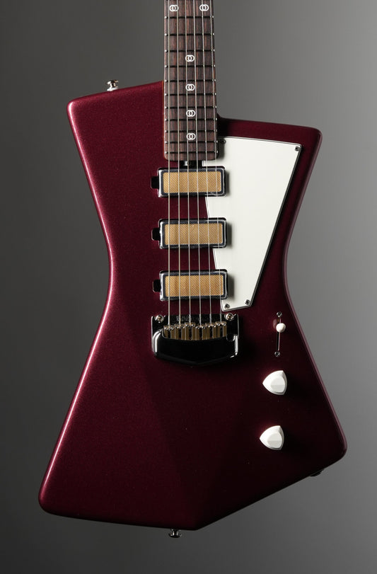 Ernie Ball Music Man St. Vincent Goldie Electric Guitar - Velveteen, w/ Original Mono Soft Case