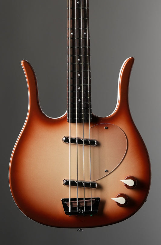 Danelectro Longhorn Short Scale Bass - Copperburst
