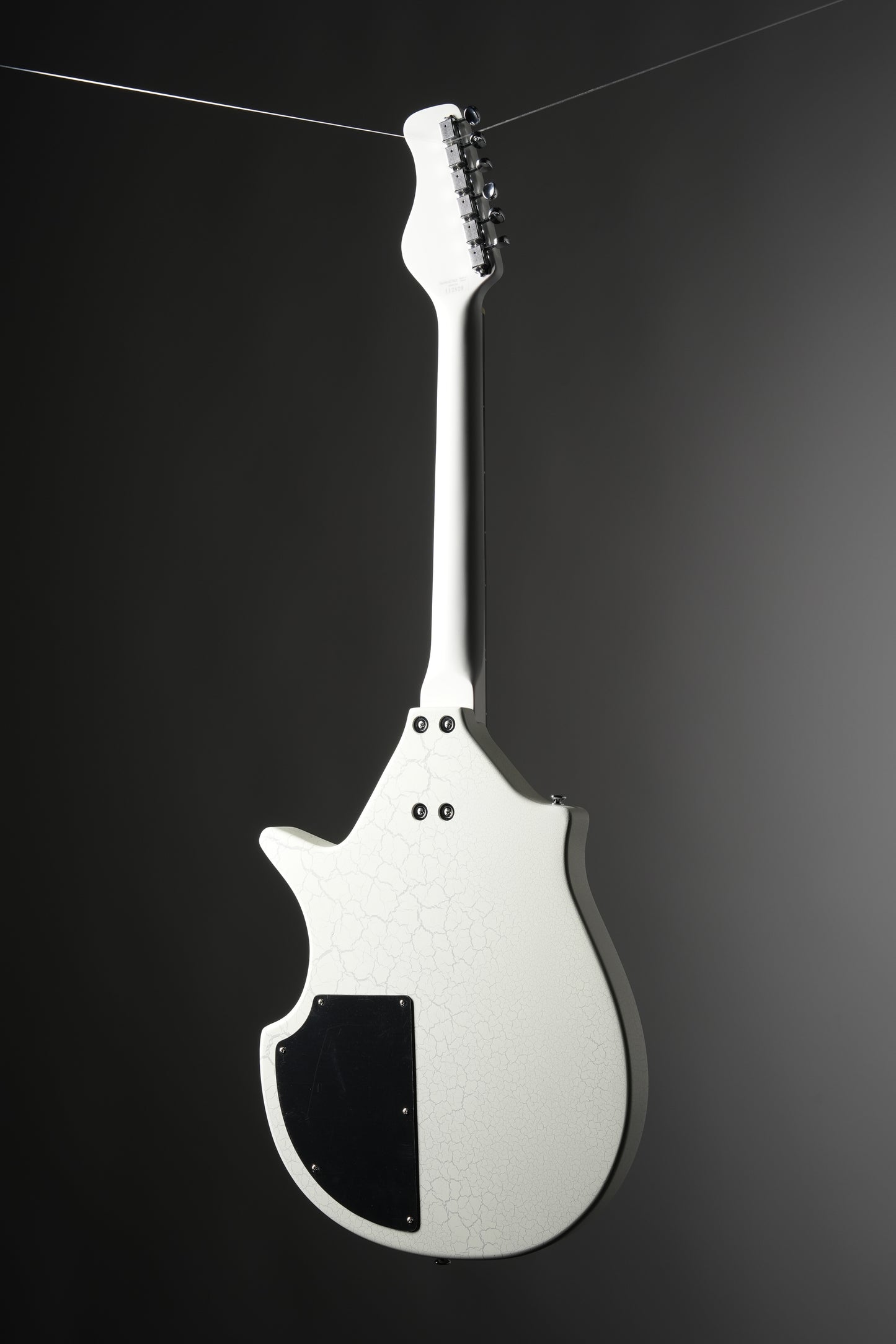 Danelectro Coral Sitar Electric Guitar - White Crackle