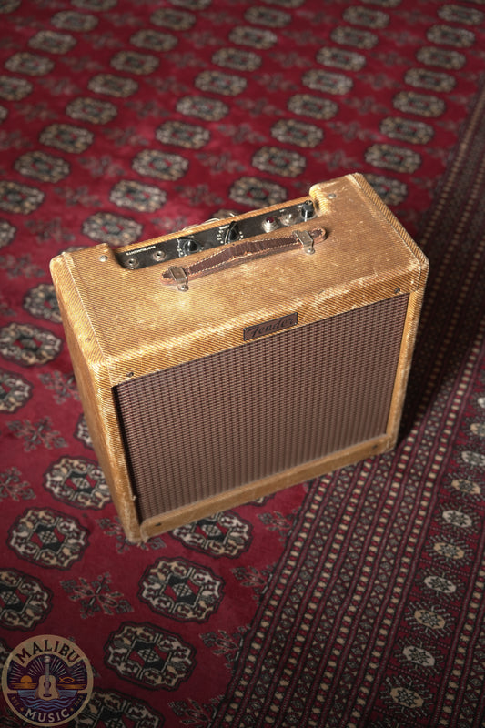 Fender (1959) Princeton 5F2-A "Narrow Panel" 4w 1x8" Tube Guitar Amp Combo - Tweed