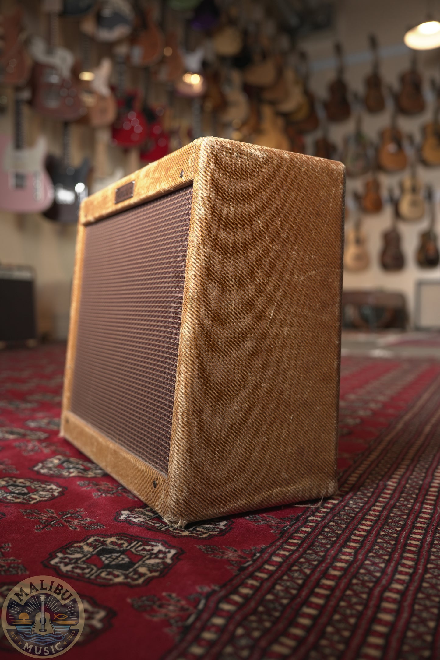 Fender (1959) Princeton 5F2-A "Narrow Panel" 4w 1x8" Tube Guitar Amp Combo - Tweed