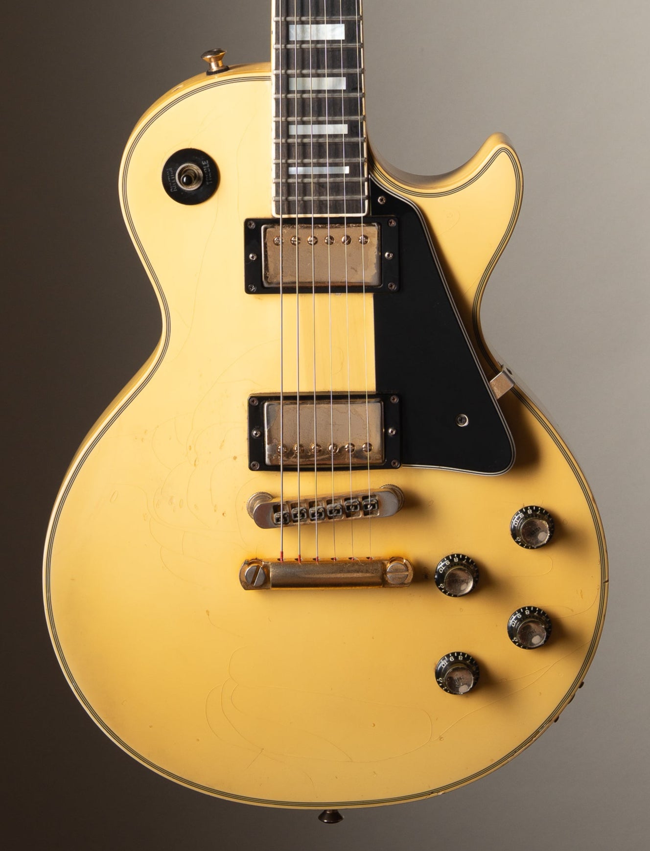 Gibson (1977) Les Paul Custom Electric Guitar - White, w/ OHSC