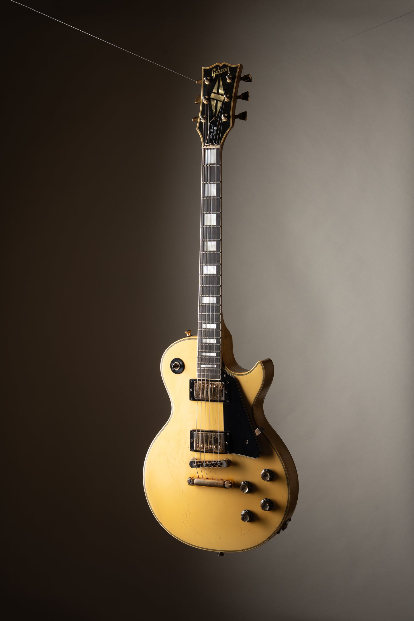 Gibson (1977) Les Paul Custom Electric Guitar - White, w/ OHSC