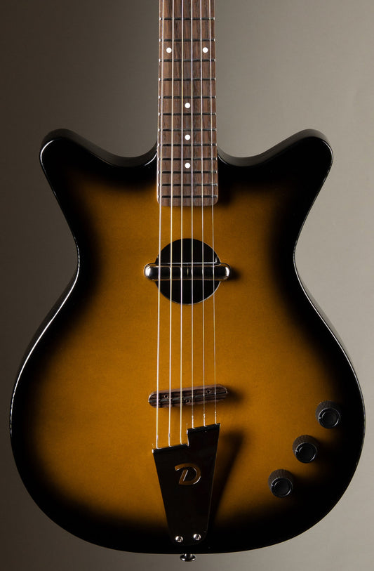 Danelectro Convertible Acoustic Electric Guitar - Tobacco Sunburst