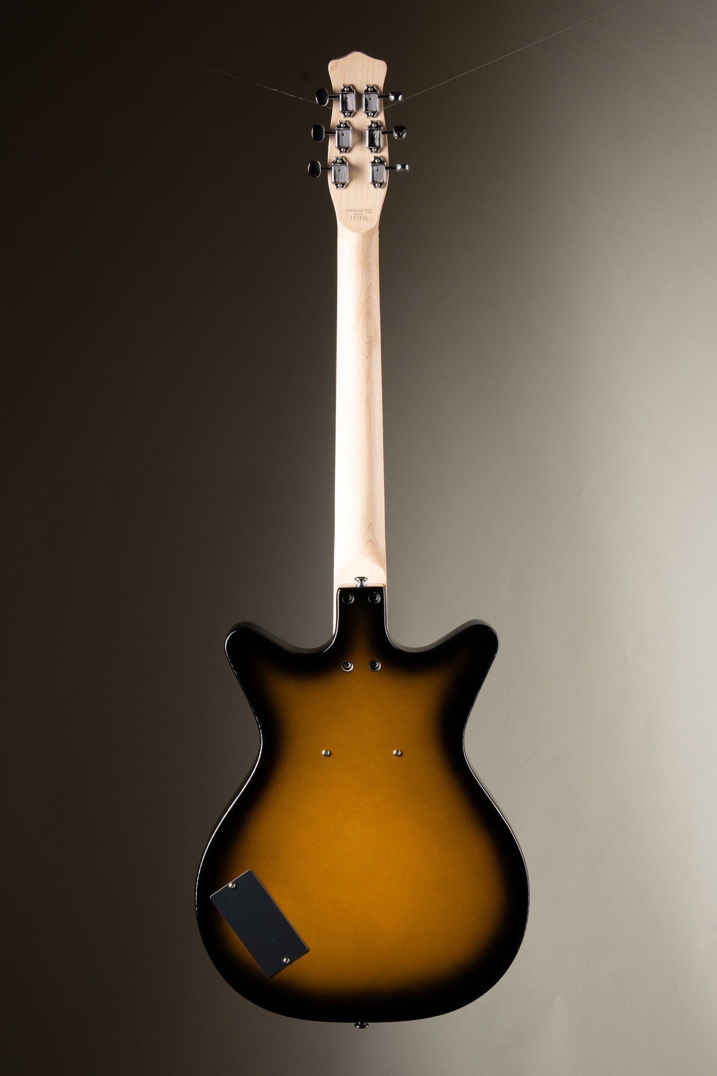 Danelectro Convertible Acoustic Electric Guitar - Tobacco Sunburst