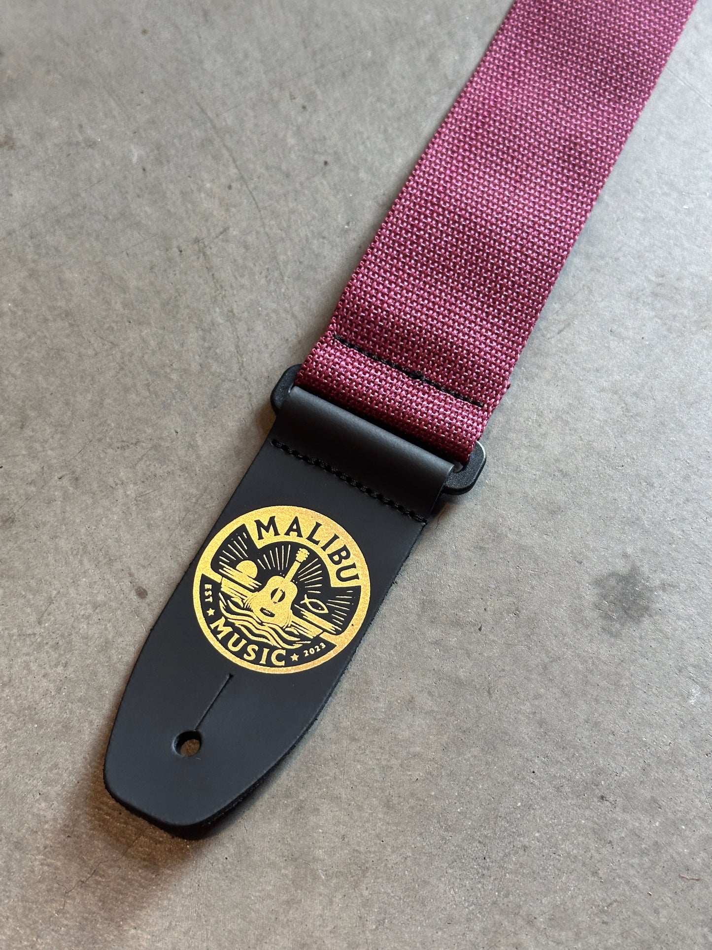 Malibu Music Poly Logo Guitar Strap