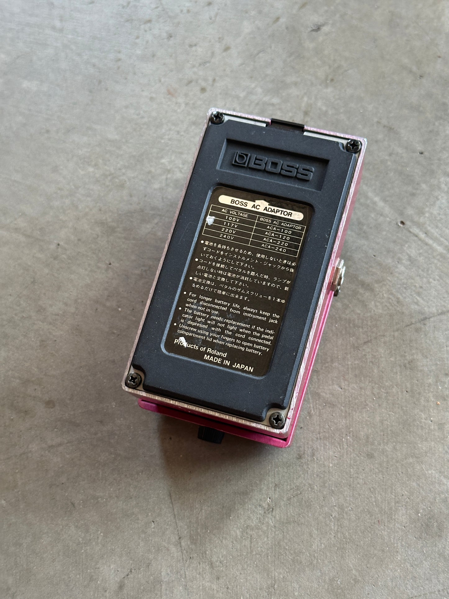 Boss DM-2 delay pedal MIJ