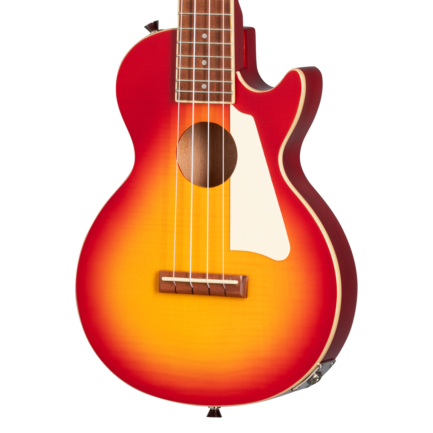Epiphone Les Paul Tenor Acoustic Electric Ukulele - Herritage Cherry Sunburst, incl. gigbag