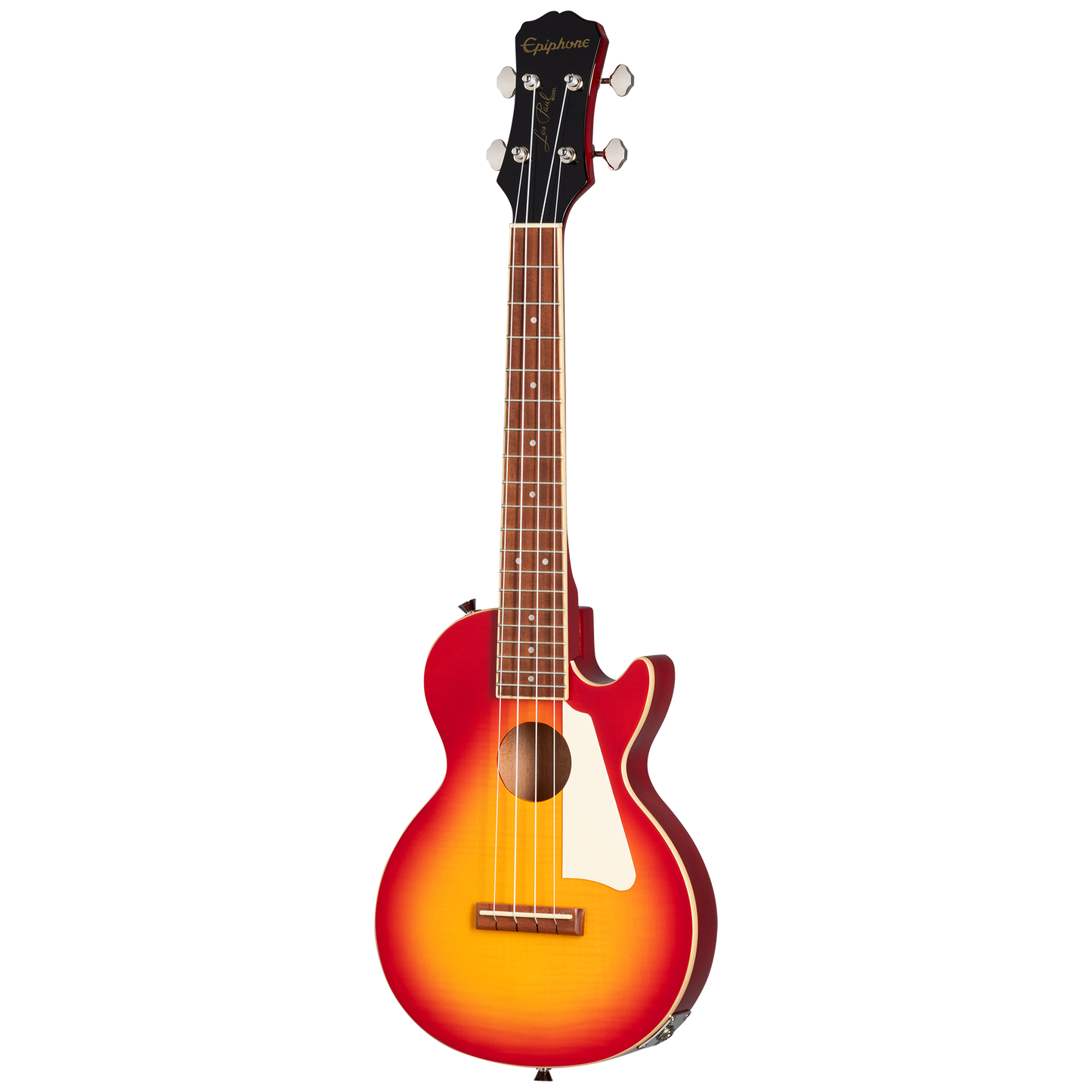 Epiphone Les Paul Tenor Acoustic Electric Ukulele - Herritage Cherry Sunburst, incl. gigbag