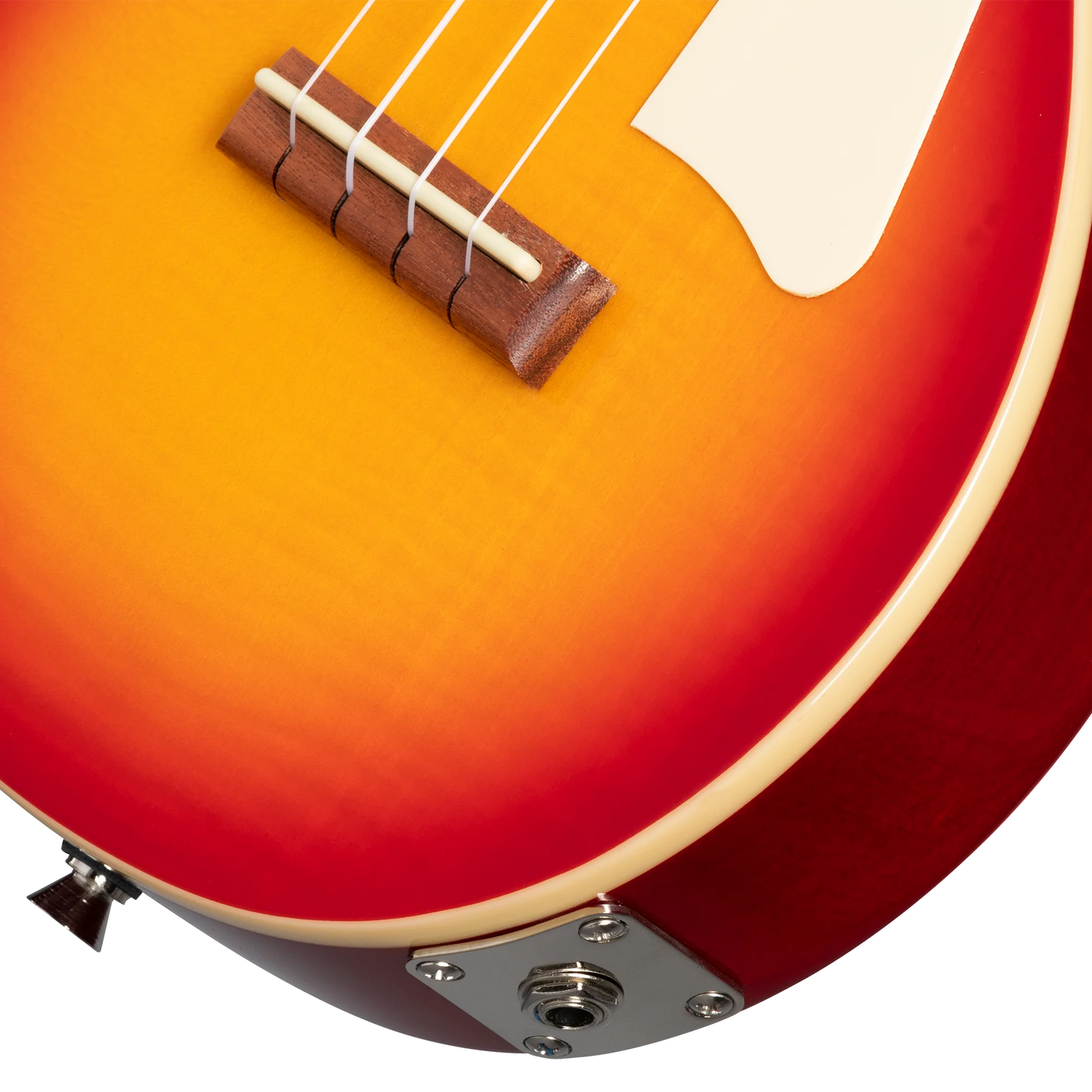 Epiphone Les Paul Tenor Acoustic Electric Ukulele - Herritage Cherry Sunburst, incl. gigbag