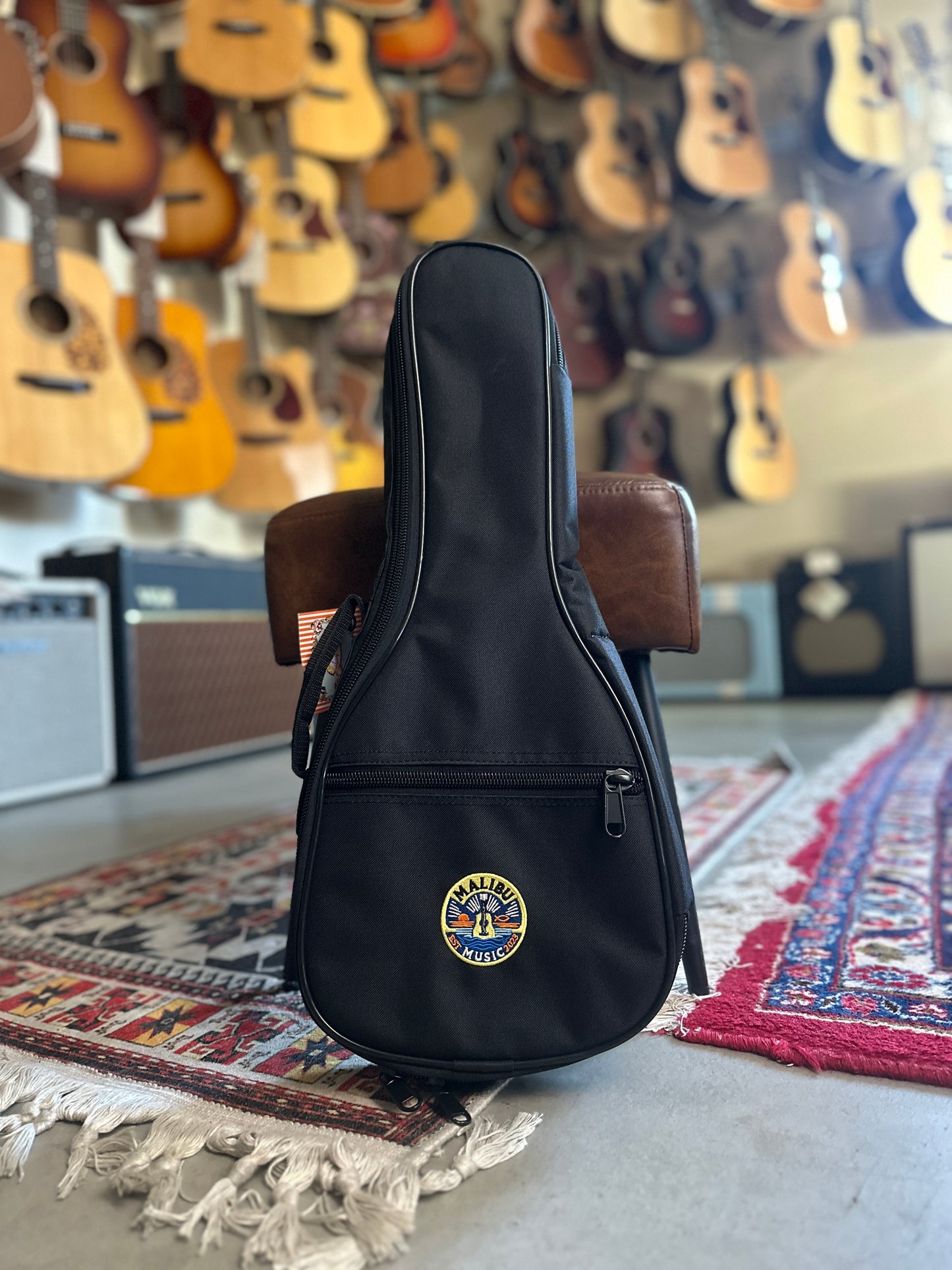 Malibu Music Gig Bag, Ukulele Soprano - Black