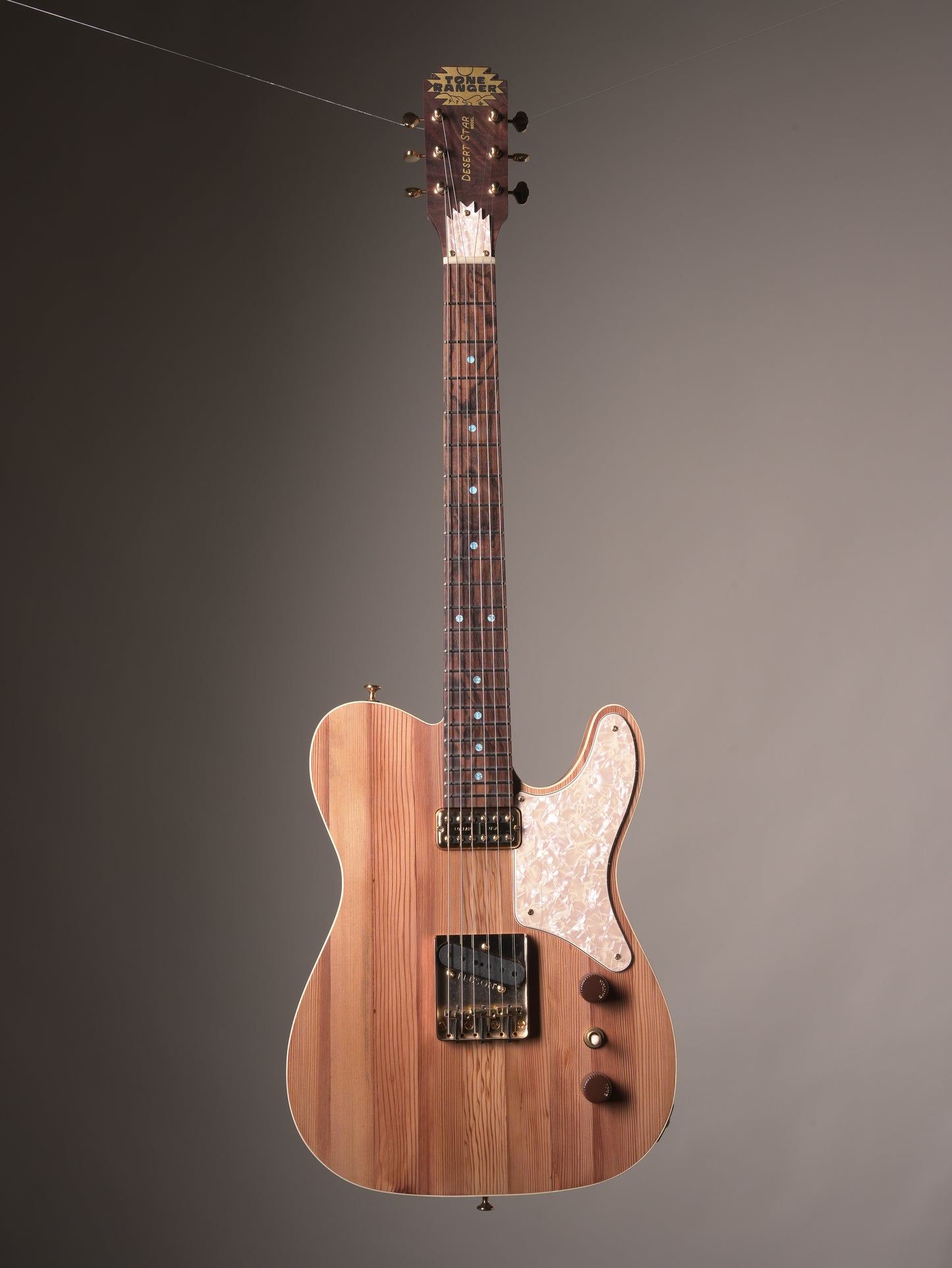 Tone Ranger Guitars Desert Star Electric Guitar - Natural, w/ OHSC