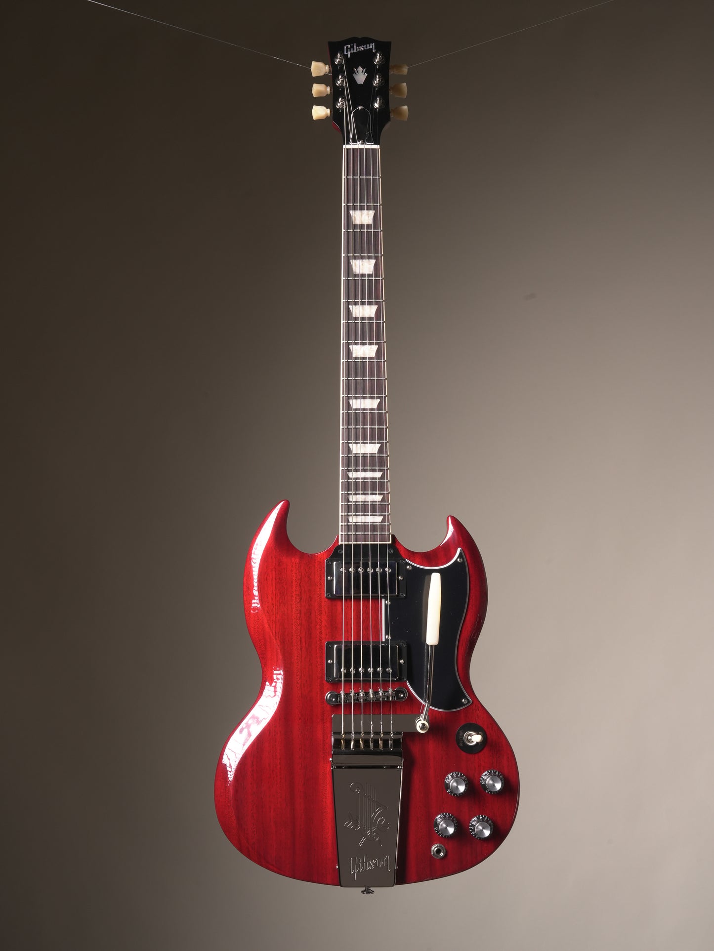 Gibson '61 SG Standard w/ Maestro Vibrola - Cherry, incl. OHSC