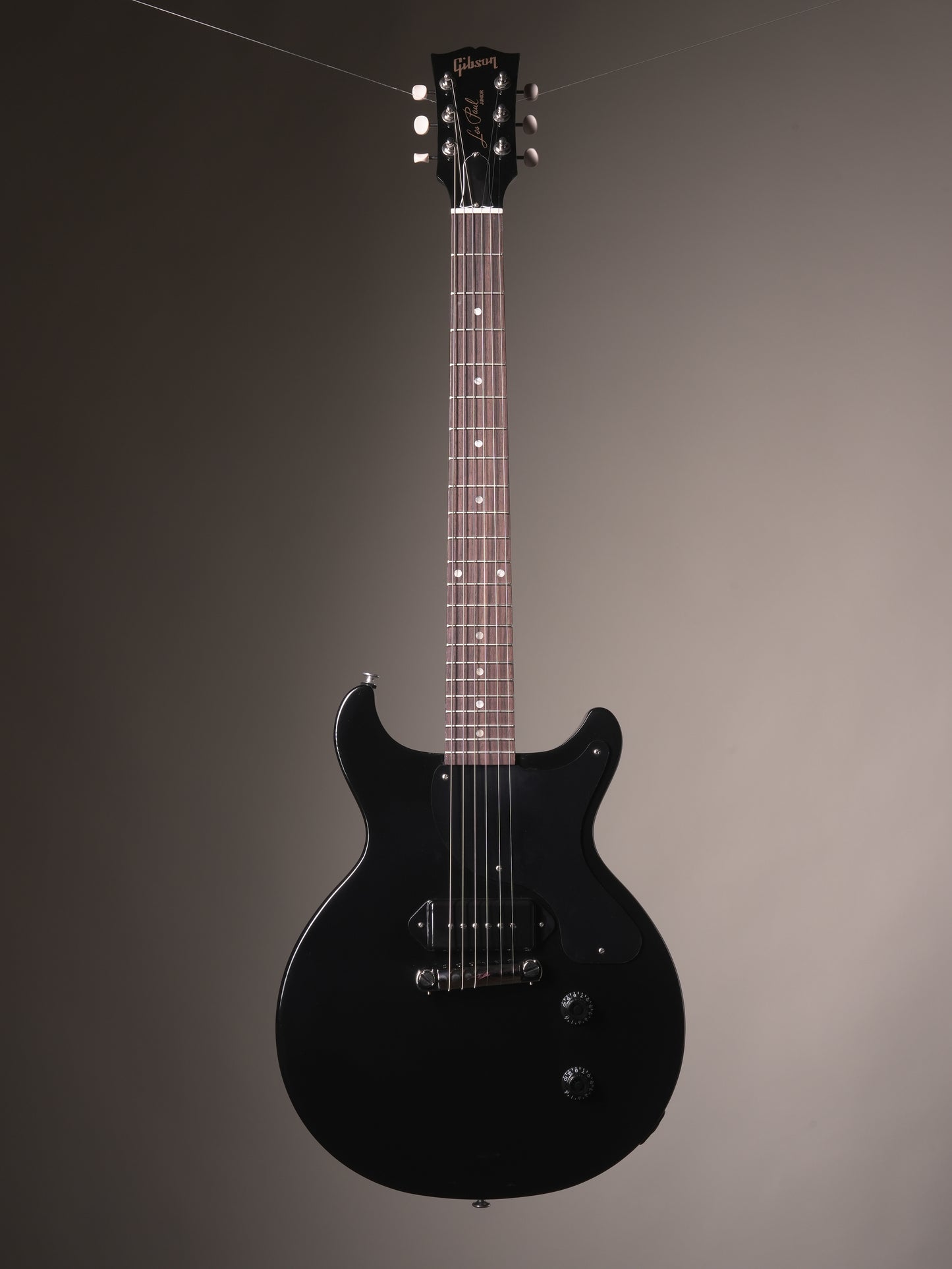 Gibson Les Paul Junior Double Cutaway Electric Guitar - Black, incl. OHSC