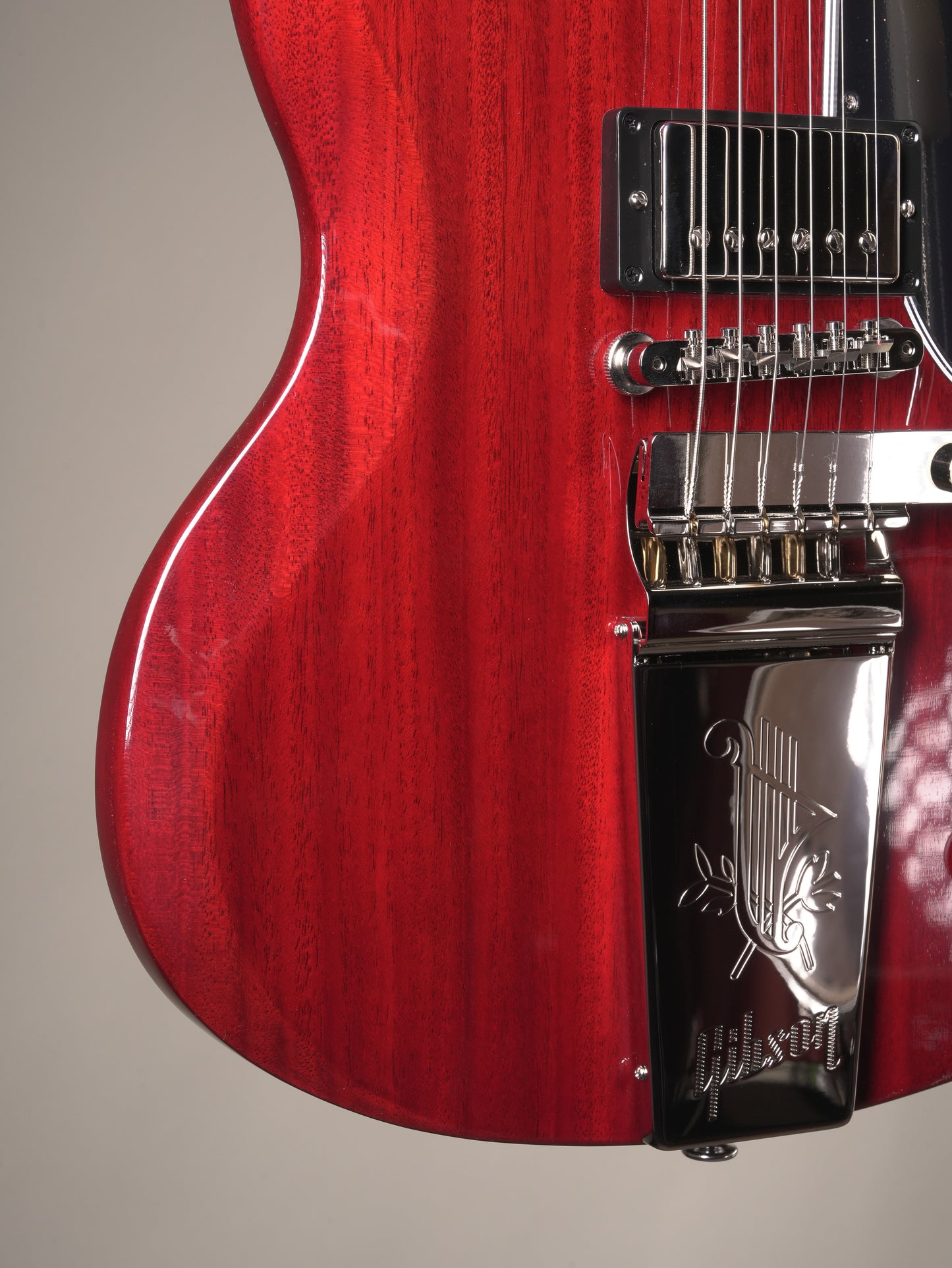 Gibson '61 SG Standard w/ Maestro Vibrola - Cherry, incl. OHSC
