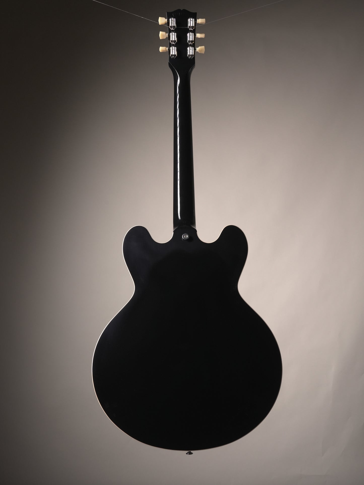Gibson ES-335 Semi-Hollow Electric Guitar - Ebony w/ OHSC
