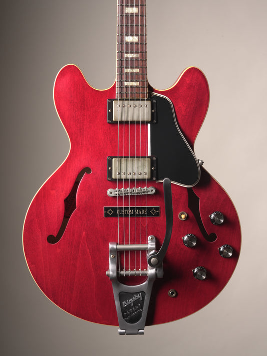 Gibson Rich Robinson 1963 ES-335 #84/500 Semi-hollow Electric Guitar - Cherry, incl. HSC