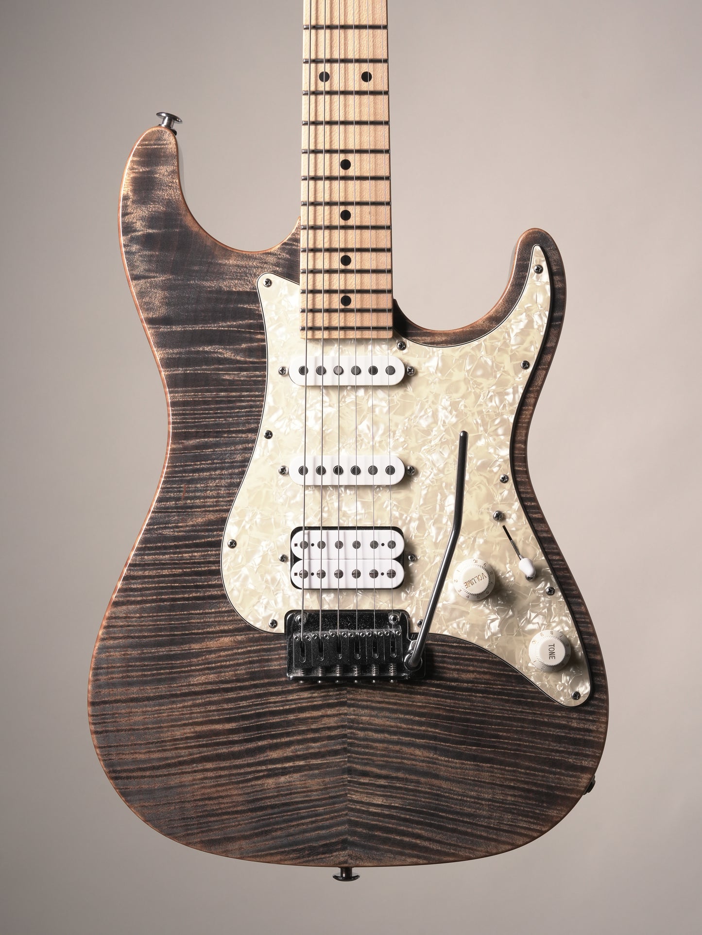 Suhr Standard Pro Electric Guitar - Trans Blue Denim Slate, incl. Original Deluxe Gigbag