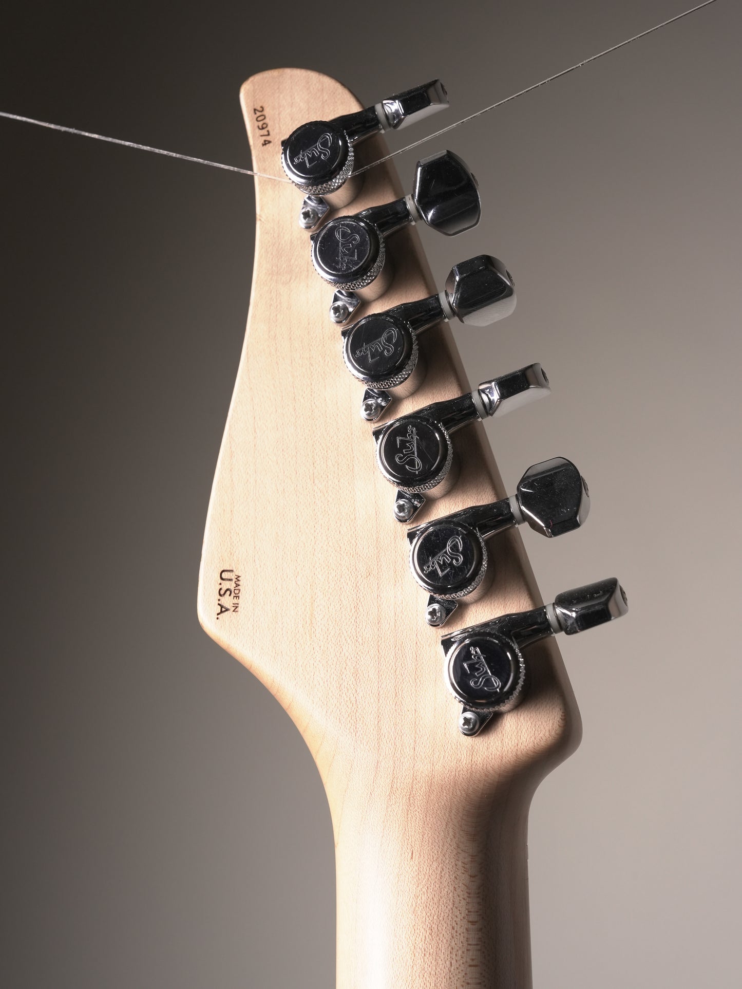 Suhr Standard Pro Electric Guitar - Trans Blue Denim Slate, incl. Original Deluxe Gigbag