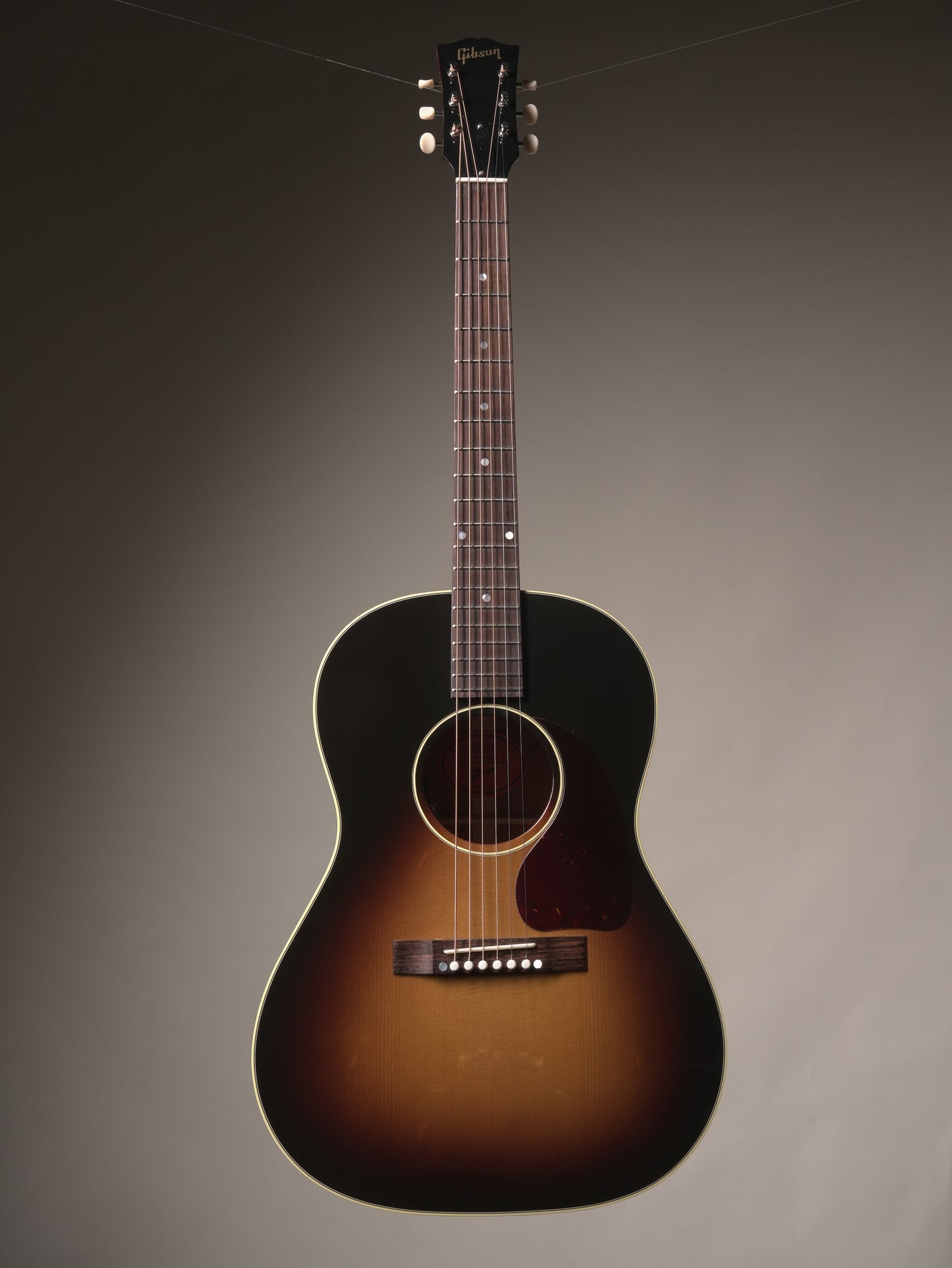 Gibson 50s LG-2 Acoustic Electric Guitar - Vintage Sunburst, incl. OHSC