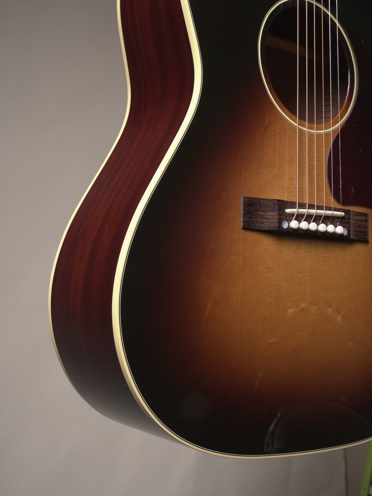 Gibson 50s LG-2 Acoustic Electric Guitar - Vintage Sunburst, incl. OHSC