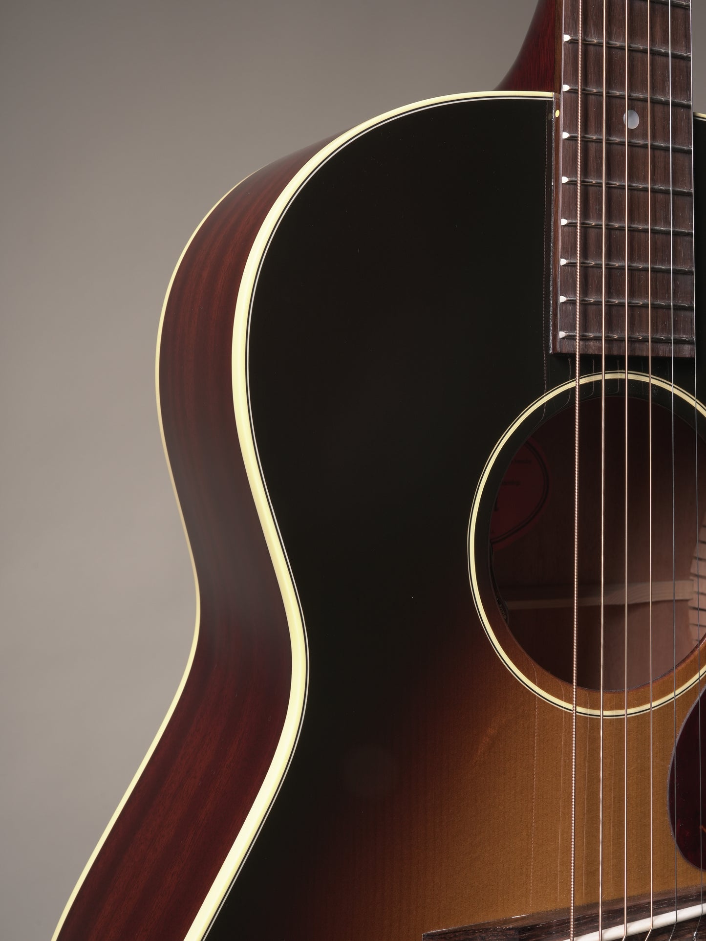 Gibson 50s LG-2 Acoustic Electric Guitar - Vintage Sunburst, incl. OHSC