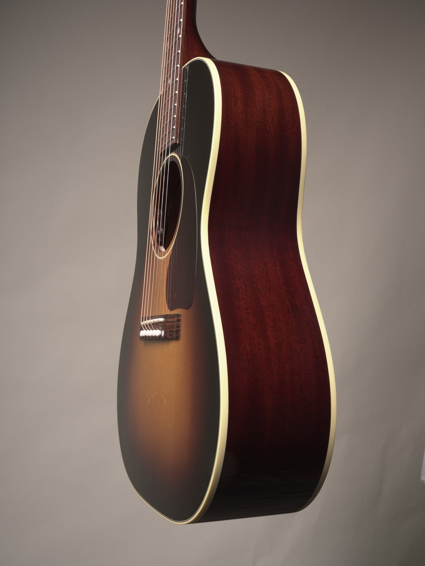Gibson 50s LG-2 Acoustic Electric Guitar - Vintage Sunburst, incl. OHSC