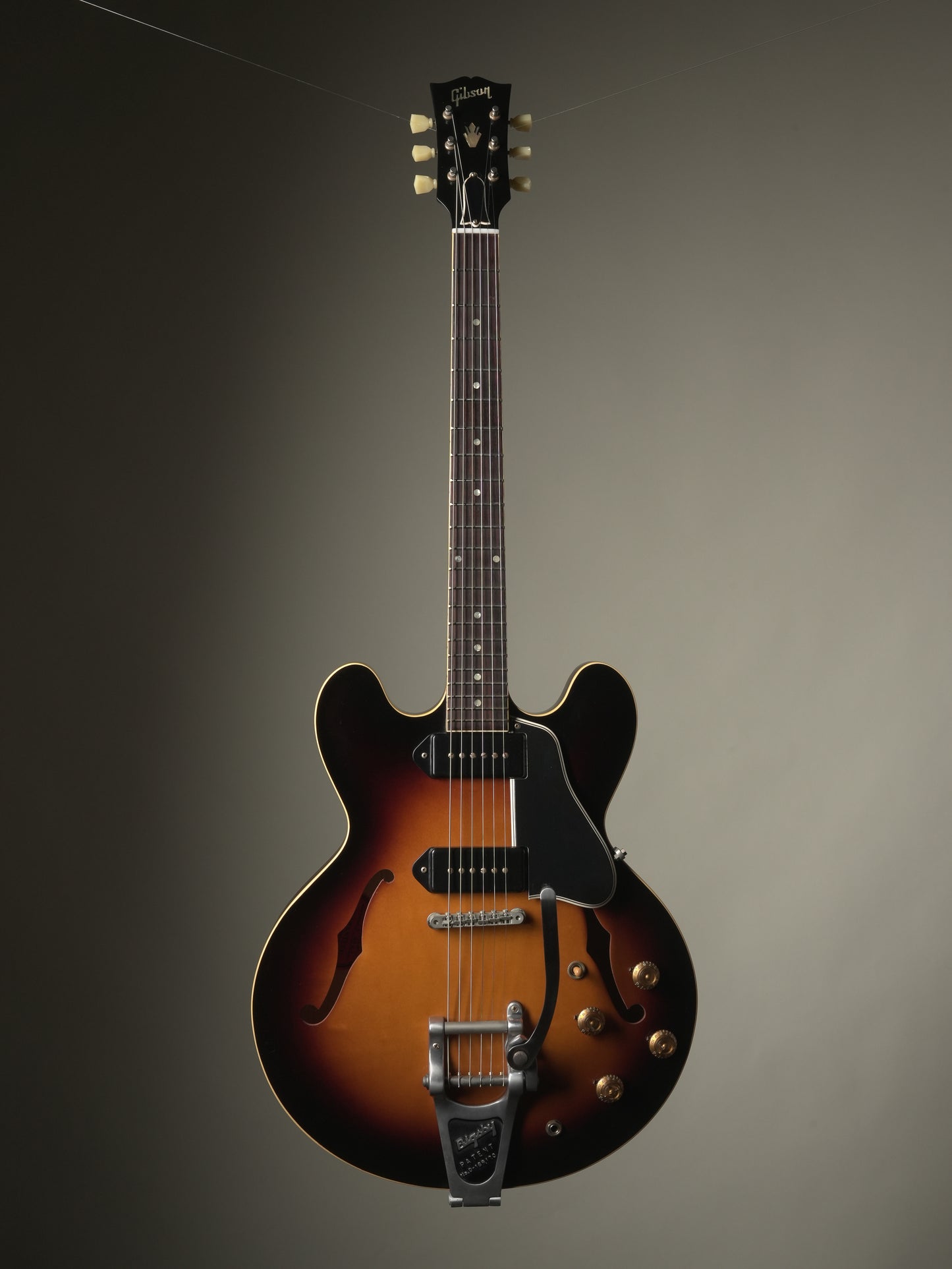 Gibson ES-335 Luther Dickinson #25 Semi-hollow Electric Guitar - Sunburst, incl. HSC