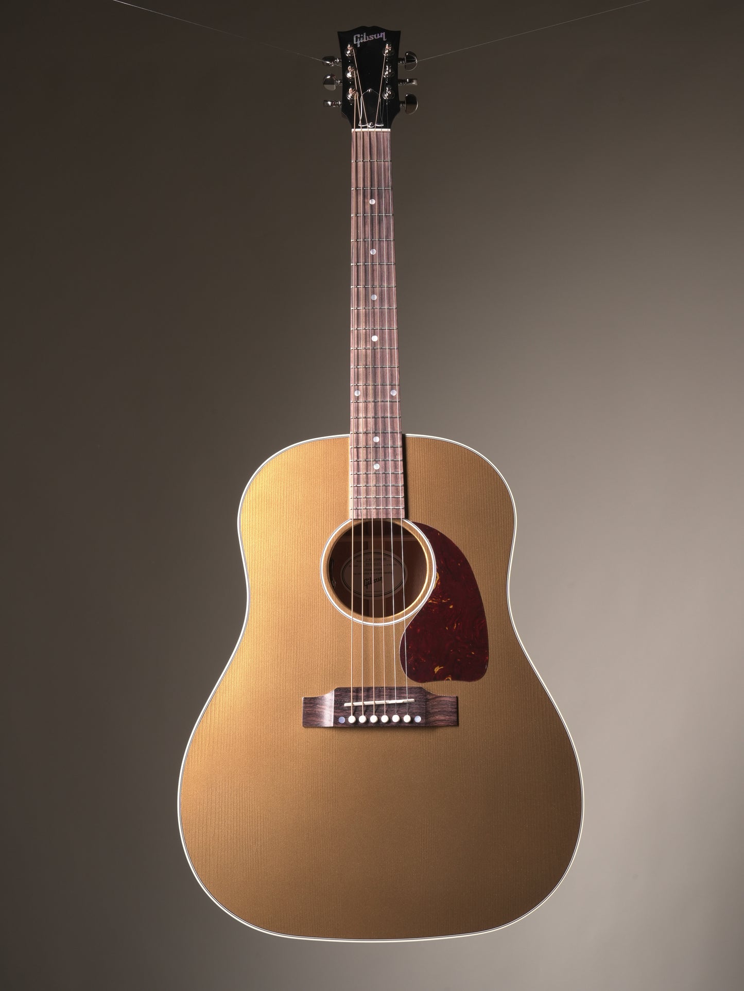 Gibson J-45 Standard Acoustic Electric Guitar - Goldtop, Incl. OHSC
