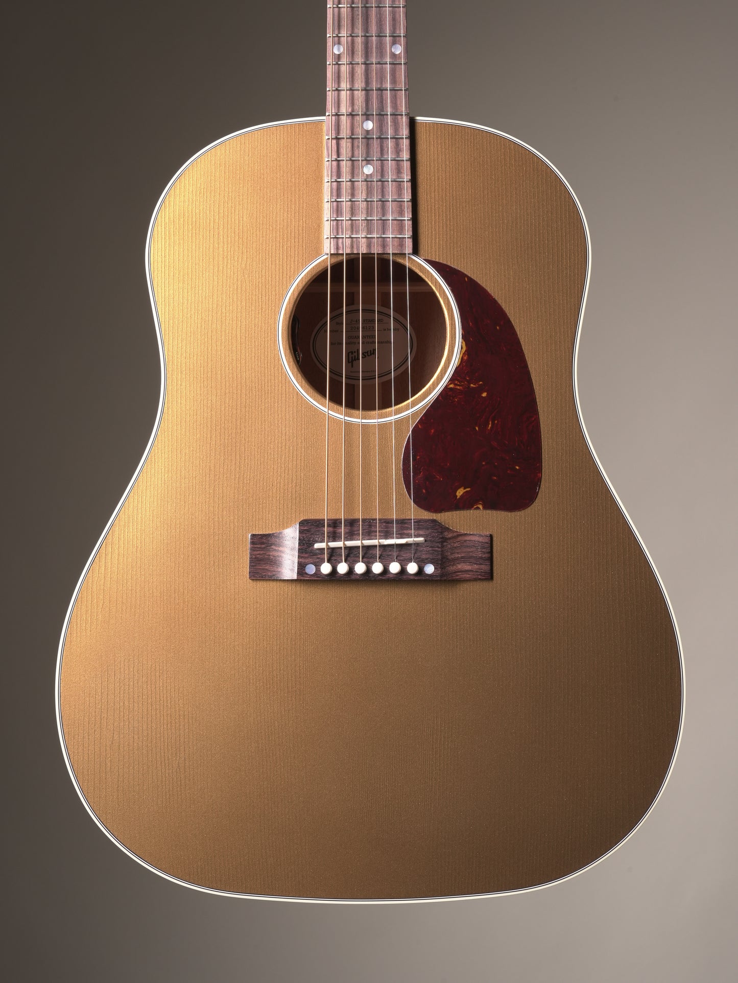 Gibson J-45 Standard Acoustic Electric Guitar - Goldtop, Incl. OHSC