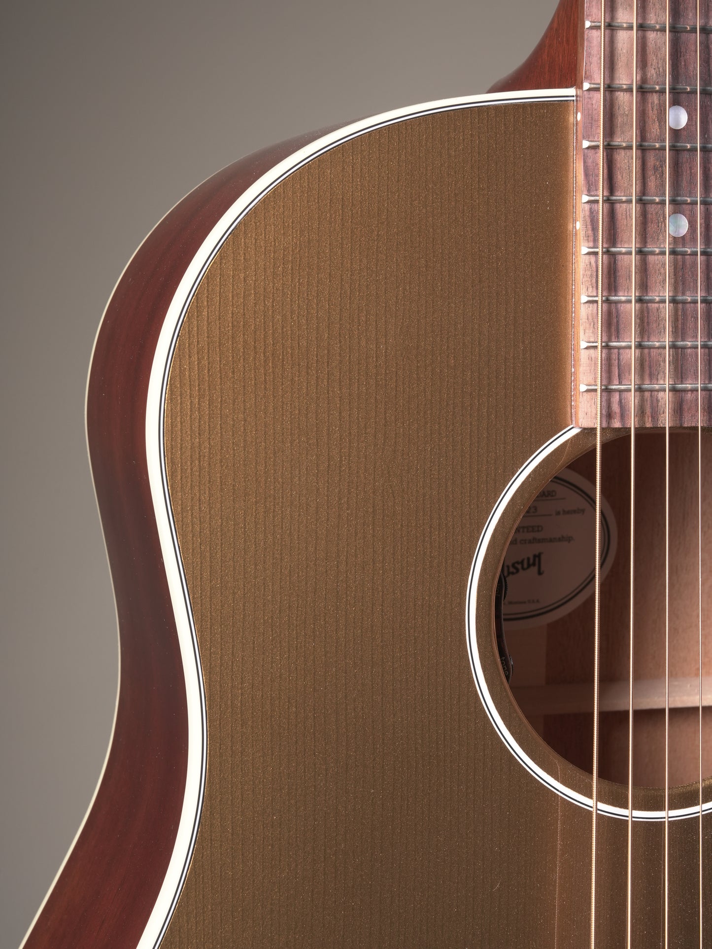 Gibson J-45 Standard Acoustic Electric Guitar - Goldtop, Incl. OHSC