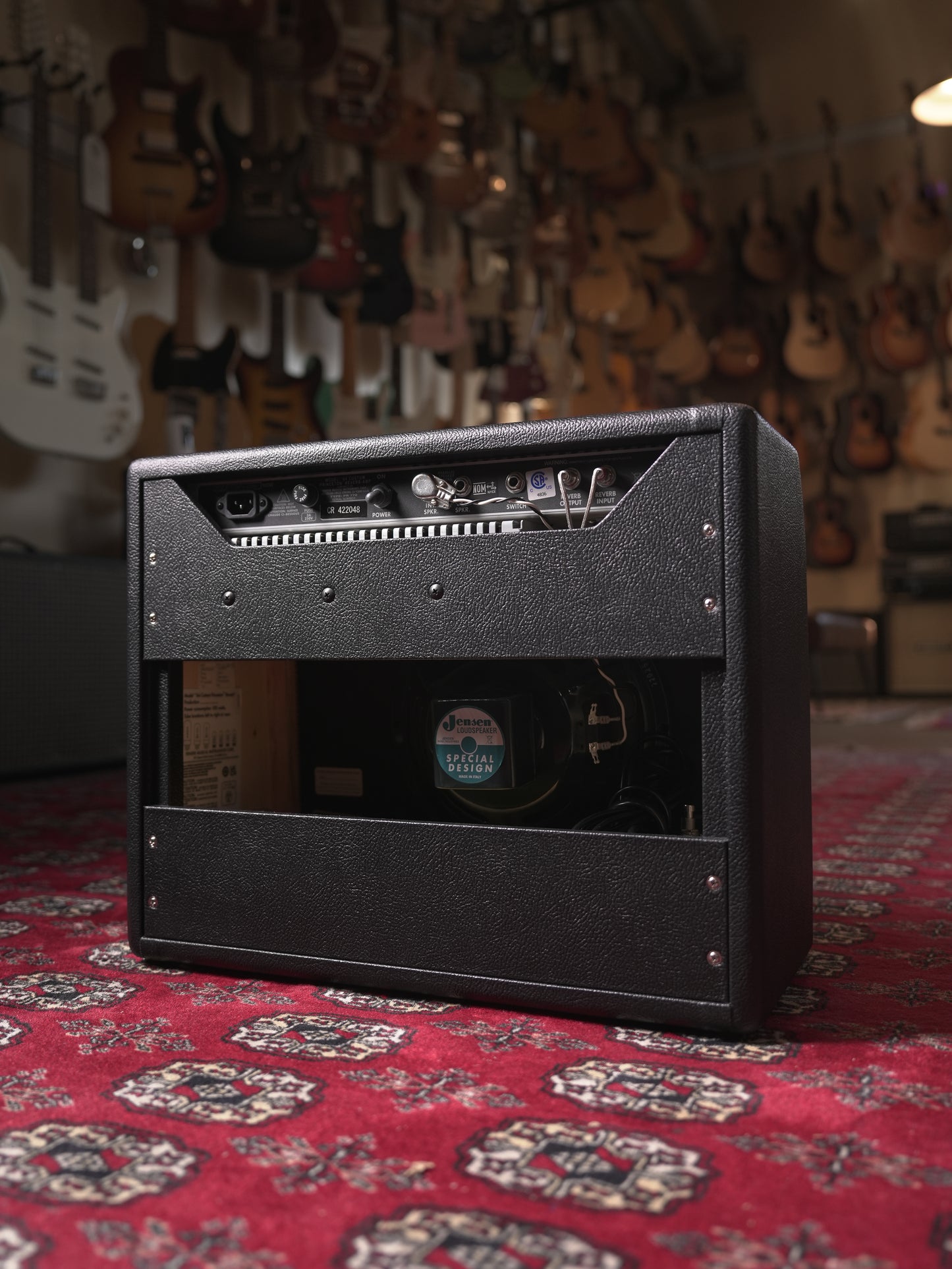 Fender Hand-wired '64 Princeton Reverb 12-watt 1x10" Tube Combo Amp - Black Tolex