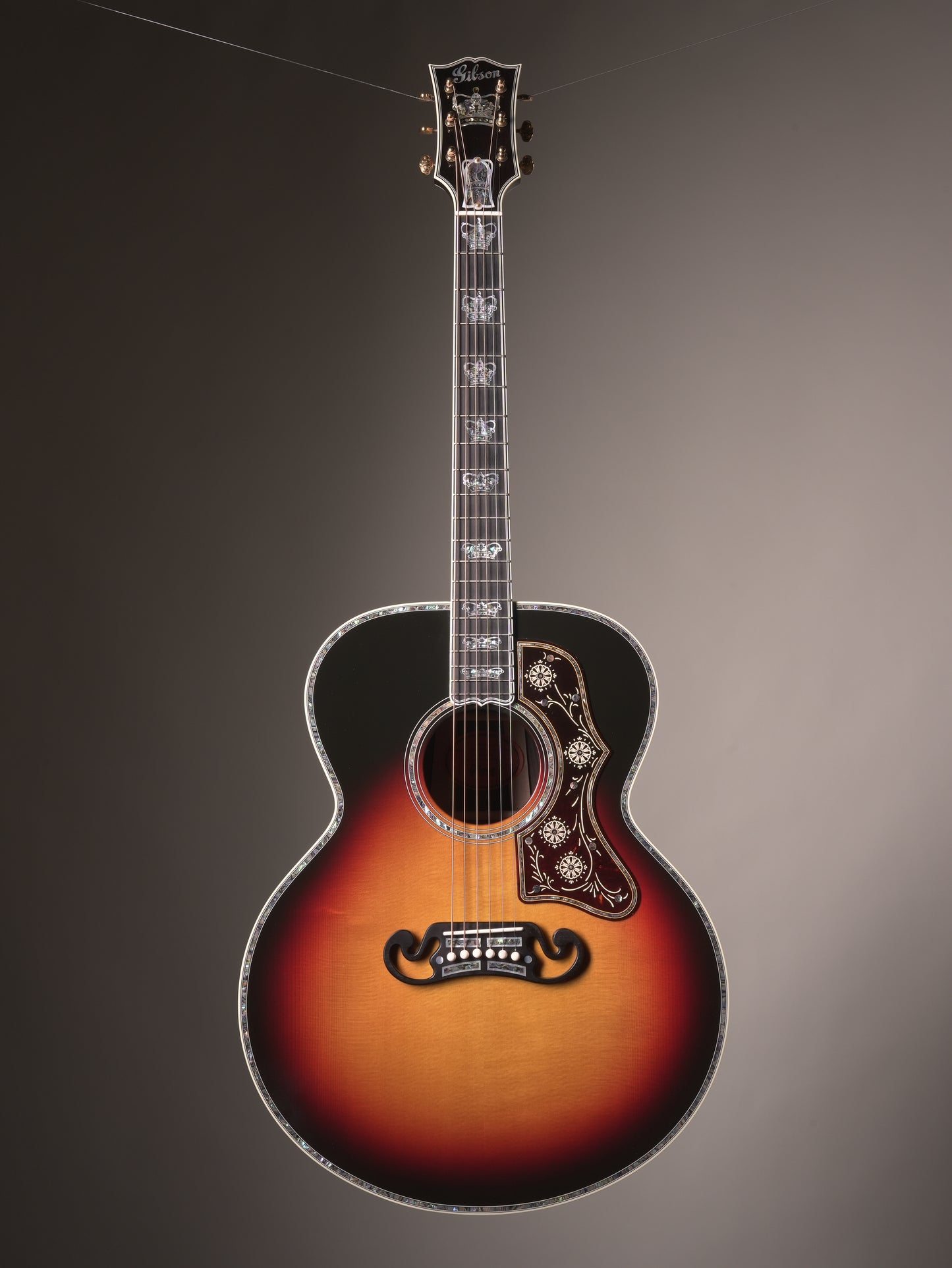 Gibson Custom Shop Monarch SJ-200 Rosewood #89/100 Acoustic Guitar - Tri Burst w/ OHSC